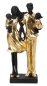 Preview: Paarfigur mit Kind aus Kunststein Dekofigur – Exklusive Skulptur Höhe 26 cm Breite 19,5 cm