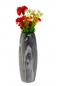 Mobile Preview: Exklusive hochwertige Blumenvase Höhe 29,5 cm Dekovase marmoriert modern