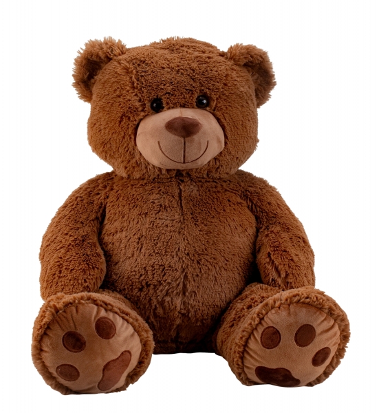 XXL-Teddybär 100 cm Riesen Teddybär - der kuschelige Freund - Plüschbär Braunbär