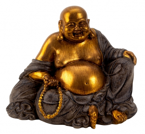 Moderne Buddha Skulptur - Deko Figur - Asiatisch - Feng Shui - Dekoration