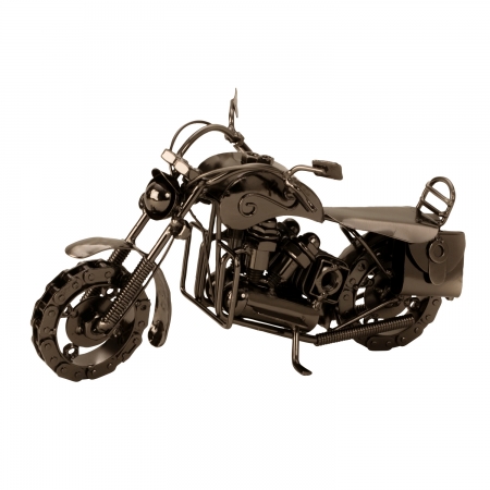 Stylisches Motorrad aus Metall Länge 26 cm Höhe 15 cm
